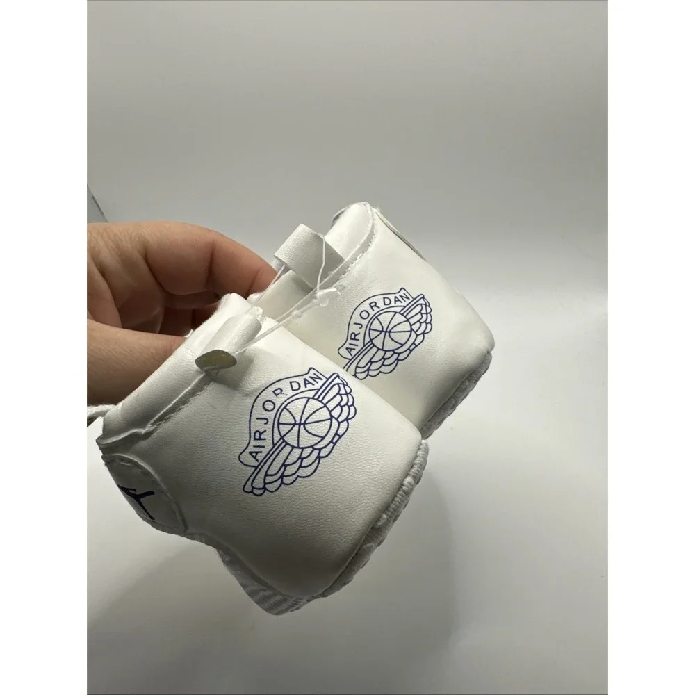 Newborn Jordan Baby white Shoes #1075